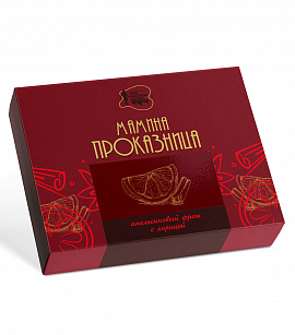 Конфеты МАМИНА ПРОКАЗНИЦА, апельсиновый фреш с корицей, 100 гр.