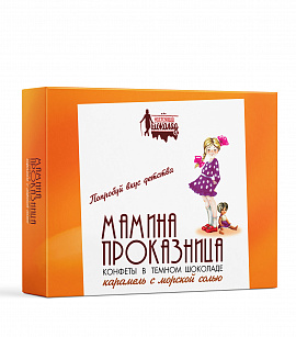 Конфеты "Мамина Проказница" карамель с морской солью, 100 гр.