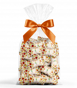 Конфеты "Уральский рыжик"  мягкий грильяж с морковными цукатами. Весовые конфеты 1 кг